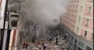 Snažna eksplozija u centru Madrida