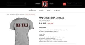 U Srbiji se prodavala majica sa natpisom “Nož, žica”, reagovala i Vlada