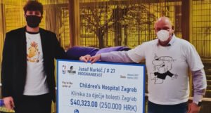 Jusuf Nurkić donirao 250 hiljada kuna za bolnicu u Zagrebu