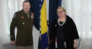 Turković primila u nastupnu posjetu komandanta NATO štaba u Sarajevu
