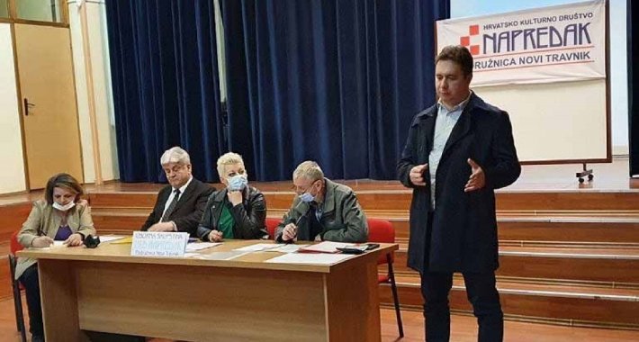 Blagun Lovrinović novi predsjednik HKD “Napredak” Novi Travnik