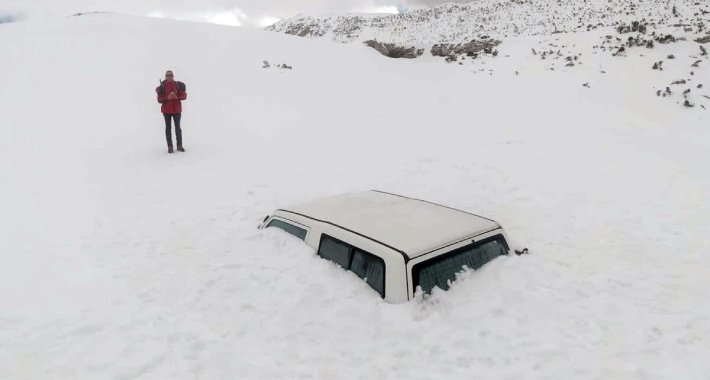 Planinare iznenadilo otkriće na Dinari: Bio je gotovo cijeli zatrpan u snijegu