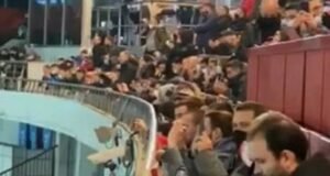 Ibrahimoviću teške uvrede upućene iz novinarske lože (VIDEO)