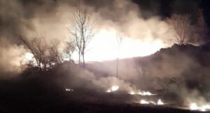 Požarna fronta prijetila porodičnim kućama na području općine Tomislavgrad