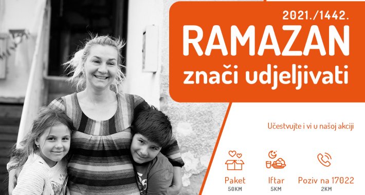 Pomozi.ba pokreće akciju „Ramazan 2021“ za sve ljude u potrebi