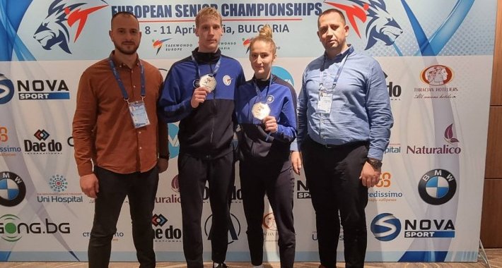 Štetić i Husić srebreni na Evropskom prvenstvu za seniore u Sofiji