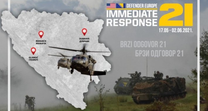 Završne pripreme Oružanih snaga BiH za bilateralnu vježbu “Brzi odgovor 21”