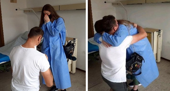 Adis zaprosio Mersiju  u bolničkoj sobi: Ljubav jača od bolesti krunisana brakom