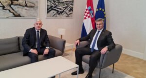 Čović i Plenković o izbornom zakonodavstvu i ograničenim ustavnim reformama u BiH