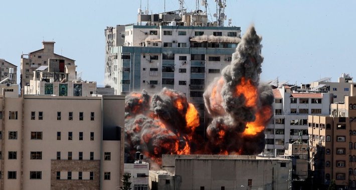 Izraelska vojska o rušenje zgrade u kojoj su bili uredi Al Jazeere i AP-a