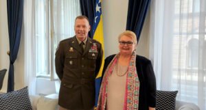 Turković zahvalila NATO štabu u Sarajevu za kontinuiranu podršku BiH