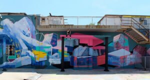 Oslikavanjem murala u OKC-u Abrašević počele aktivnosti Street Arts Festivala