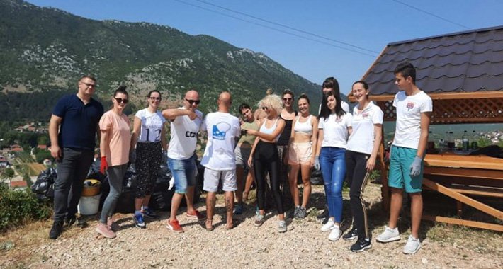 Eko HUB Blagaj održao akciju čišćenja na području Ljubinja