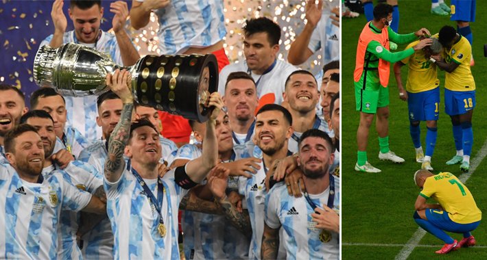 Argentina i Messi konačno osvojili Copu, Neymar uplakan napustio teren