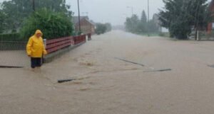 Veliko nevrijeme u Slavoniji, poplavljene kuće