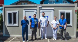 EU i IOM donirali pet kontejnera za skrining pacijenata Bihaću i Velikoj Kladuši