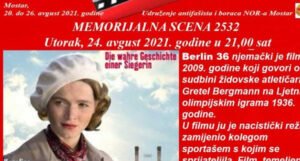 “Berlin 36” na Festivalu antifašističkog filma u Mostaru