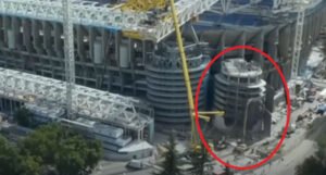 Pogledajte kako je izgledalo rušenje jednog od tornjeva stadiona Santiago Bernabeua