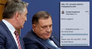 Mektić objavio “dokaz” da je Dodik glasao, Komšić tvrdi: Cirkus za javnost u RS-u