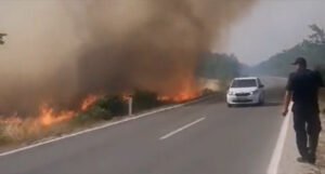 Veliki požar bukti dužinom od pet kilometara: “Vatrena stihija je ogromna”