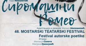Predstavom “Siromašni Romeo” završava Festival autorske poetike