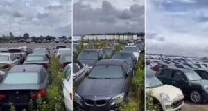 Parking na kojem propadaju 3.000 nikad voženih BMW-ova i Minija