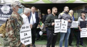 Protest u Goraždu zbog hapšenja Edina Vranja