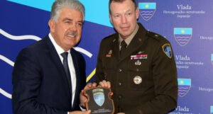 Herceg se sastao s komandantom NATO štaba u BiH Ericom Folkestadom