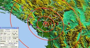 Dva prilično snažna zemljotresa zatresla područije između Crne Gore i Albanij