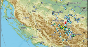 Snažan zemljotres pogodio područje Zenice