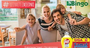 Kupovinom Somat i Pur proizvoda u Bingo trgovinama donirate SOS Dječijim selima BiH