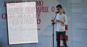 Učenik Marko napisao je najljepše pismo mladih u BiH, pročitajte ga