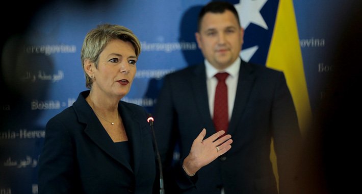 Keller-Sutter: Cijenimo ulogu BiH kao tranzitne zemlje, težak je to zadatak