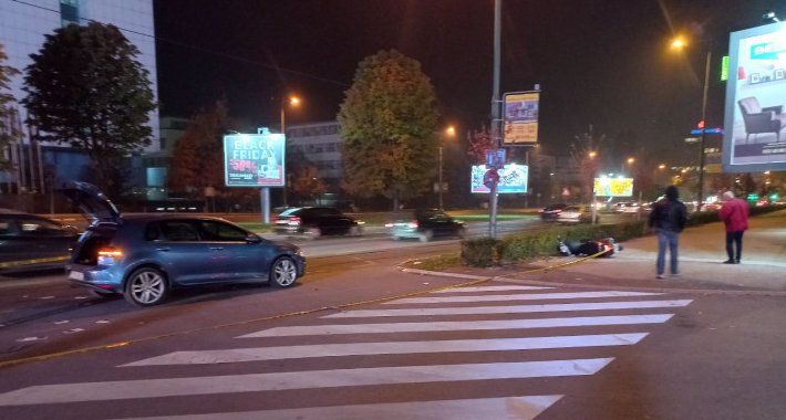Nesreća u Sarajevu, motociklista prebačen na KCUS