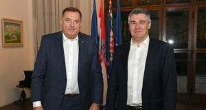 Dodik se u Zagrebu sastao s Milanovićem