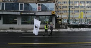 Štrajk upozorenja predstavnika osam sindikata u Kantonu Sarajevo