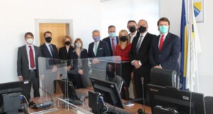 Šefovi Misije OSCE-a i Delegacije EU u BiH u posjeti VSTV-u BiH