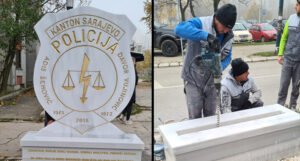 Obnovljen spomenik ubijenim policajcima u Sarajevu