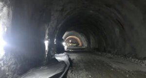 Probijen tunel Vranduk na poddionici Vranduk – Ponirak
