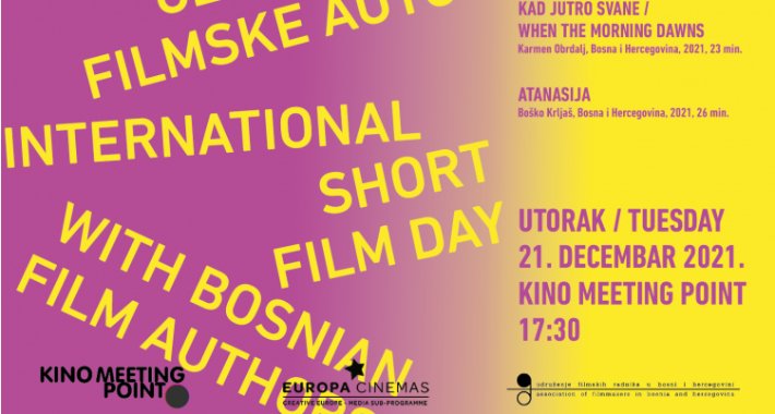 Udruženje filmskih radnika proslavlja Međunarodni dan kratkog filma