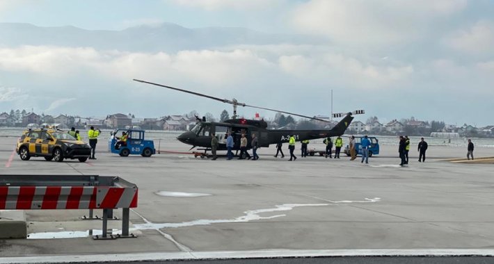 Od danas probni letovi novih helikoptera OSBiH u zoni Sarajeva