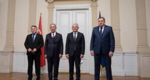 Dodik, Džaferović i Komšić primili turskog ministra odbrane