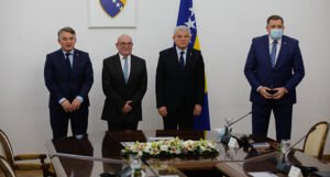 Članovi Predsjedništva s Peachom: Podrška cjelovitoj BiH, evropskom i NATO putu
