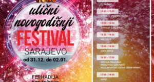 Bogat “Novogodišnji ulični festival Sarajevo”