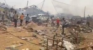 Razorna eksplozija u Gani: Uništen dio grada, desetine mrtvih i povrijeđenih
