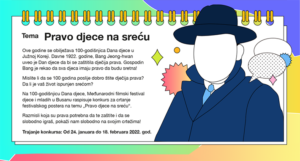 Poziv djeci za crtanje festivalskog postera “Pravo djece na sreću”