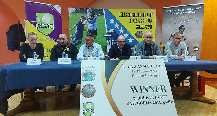Sarajevska škola fudbala Kick Off potpisala sporazum sa Sportskim udruženjem “Dragan Mance Cup” iz Beograda
