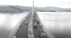 Pogledajte kako je izgledalo veliko testiranje izdržljivosti Pelješkog mosta