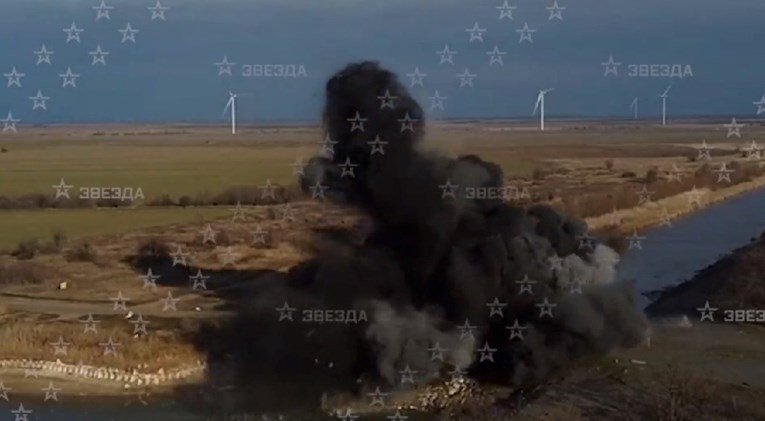 Rusi uništili branu u Ukrajini, objavljen je snimak