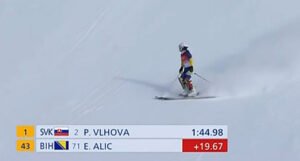 Solidan nastup Esme Alić, u slalomu je zauzela 45. mjesto